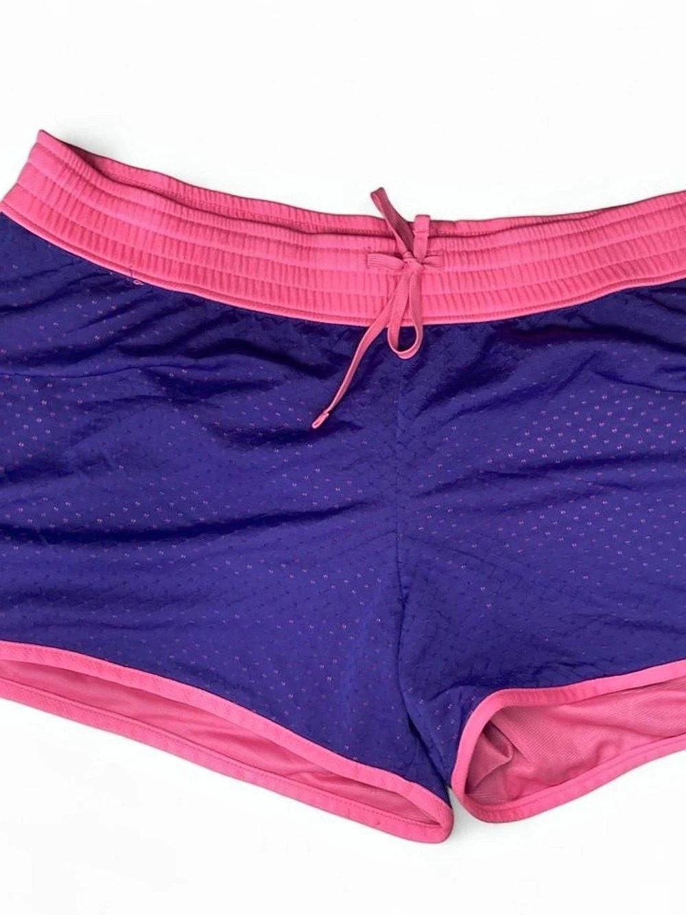 Women's Polka Dot Bikini Bottoms in Purple & Pink Like New